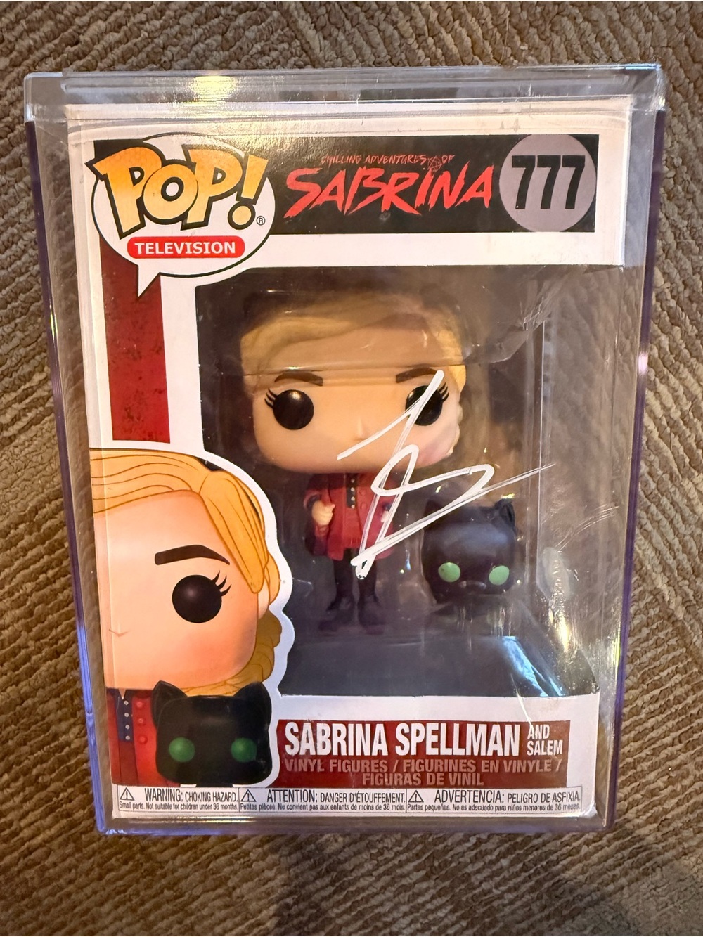 Funko Sabrina Spellman Vinyl Figure with Black Cat - Blonde